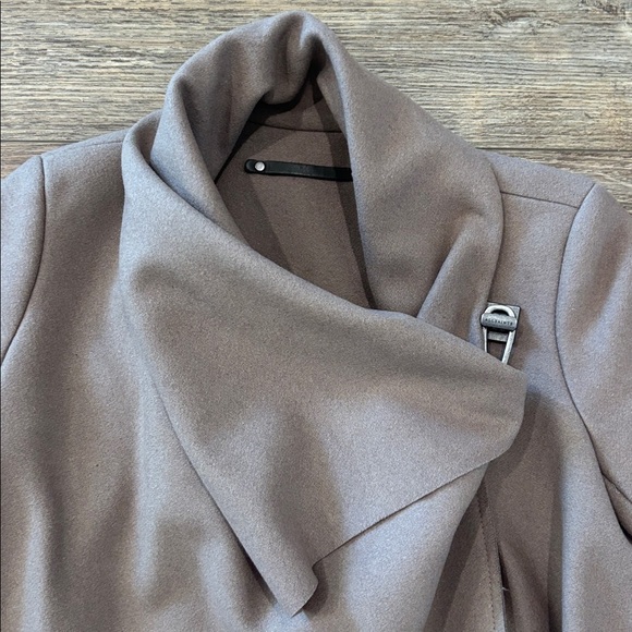 All Saints Italian Wool City Monument Coat - Women's Size 0 - EUC - Picture 3 of 15
